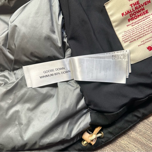 Fjallraven Black Singi Down Hooded Jacket - Picture 9 of 13